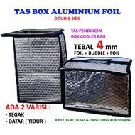 Aluminum foil cold warm cooler bag - ice cream bag ice cream bag cooler warming bag mini Box