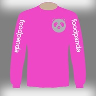 Food Panda Long Sleeve Drifit ( Pink Edition ) uniform shirt