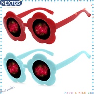 NEXTSS Fireworks Diffraction Glasses Accessories Festival Party Funny Sunflower Shaped