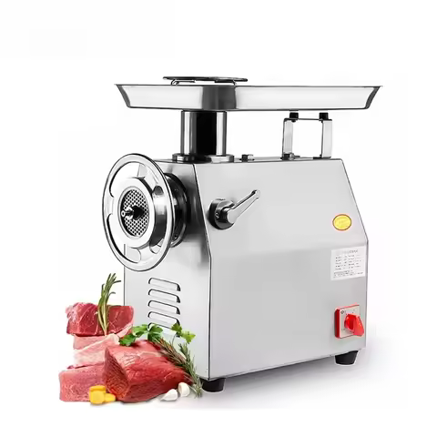 Food Processing Machine Commercial Meat 12 22 32 42 Mincer Stainless Steel Meat Grinder Machine Elec