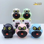 Owl X902 Bluetooth Speaker Creative Portable Outdoor Desktop Card Gift Mini Speaker