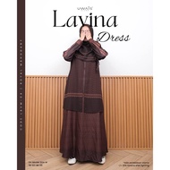 LAVINA DRESS MOM | LIVIA DRESS | ROYAL MAHOGANY BY UWAIS