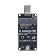 USB 3.2 GEN2 Type C to M. 2 SSD Adapter RTL9210B Chip 10Gbps Dual Protocol Riser B+M/M Key for NVME