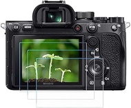 A7RIV Tempered Glass Screen Protector Compatible for Sony A7RIV A7RIII A7RII A7III RX100 Camera, 0.3