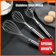 Stainless Steel Whisk, Egg Beater 家用迷你型手持式奶油打发器不锈钢打鸡蛋搅拌器