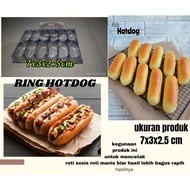 Stainless Steel Hotdog Ring Mold price 12 pcs size 7x3cm height 2.5*3cm Cookie Cutter Bread Cake Bak