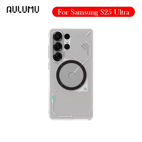 AULUMU Case For Samung S25 Ultra Wireless Charging Back Cover Case for SAMSUNG S25 ULTRA