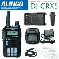 HT Alinco DJ CRX 5 / HT Alinco DJ-CRX5 Dual Band / HT Alinco DJ CRX5 Bergaransi crx 5