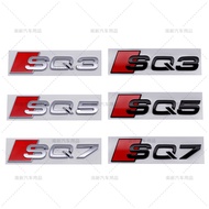 [Free audi sport] Suitable for Audi Car Label Label Modified SQ3 SQ5 SQ7 Word Mark Sports Q Series M