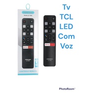Remote Control Tv TCL Android 4k Netflix QLed WITH VOICE COMMAND(LE 7685)