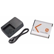 สำหรับ Sony DSC-T99C T110 TX55 TX300 TX66 NP-BN1แบตเตอรี่ + ที่ชาร์จ