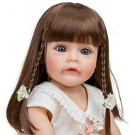 Mainan Boneka Cantik Baby Reborn Full Body Bahan Silikon Vinyl 