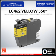 Brother Original Genuine Innobella Ink Cartridge LC462 LC462XL For J2340DW J2740DW J3540DW J3940DW