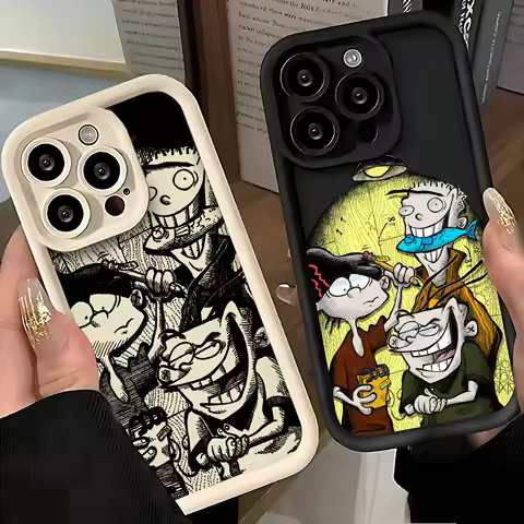 Cartoon E-Ed Edd N Eddy Phone Case for Motorola Moto Edge G15 G24 50 G35 G05 G34 E14 G75 G PLAY G85 
