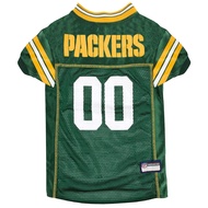 NFL Green Bay Packers Dog Jersey, Size: Small. Best Football Jersey Costume for Dogs & Cats. License