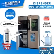 PROMO Denpoo Dispenser Galon Bawah Low Watt DDB 59 FILTER T33