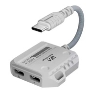 New Plextone GS1 2 in 1 Headphone Converter Type-C Interface Supports 60W Fast Charging 3D Stereo So