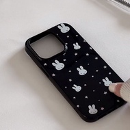 Jelly rabbit case with cartoon stars for iPhone 17/16/15/14/13/XR/7