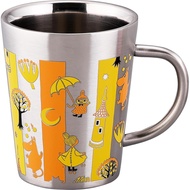 MOOMIN 80th Anniversary Mug 80th Anniversary Logo Art