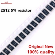 50pcs 2512 5% SMD resistor 1W 10R 22R 24R 27R 30R 33R 36R 39R 43R 47R 51R 56R 62R 68R 22 24 27 30 33