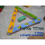 3-piece ticket board - balance board