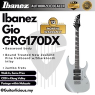 Ibanez GIO GRG170DX Electric Guitar with HSH Pick up - Silver ( GRG170DX-SV / GRG / GRG-170 )