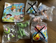 Toys Story 3 反斗奇兵3 扭蛋［巴斯光年、胡迪、泡泡龍、火腿、三眼仔］扭蛋