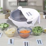 H8888 - 7 in 1 Vegetable Cutter/Multifunctional Vegetable Grater Complete With Water Drain