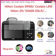 [2pcs] NiKonka Coolpix S9100/ Coolpix L810/ Nikon Z9/ D5600 DSLR/... Nano anti-breakage and anti-scr