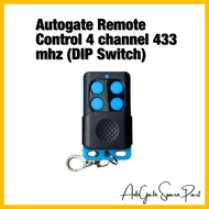 Autogate Remote Control 4 channel 433 mhz For ARM Swing/Folding Auto gate