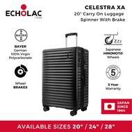 Echolac Celestra XA 20" Carry On Luggage Spinner With Brake