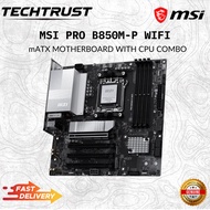 [ MSI B850M-P WIFI DDR5 AM5 GAMING ] - MOTHERBOARD COMBO 7500F / 7600 / 7700X / 7800X3D / 9800X3D