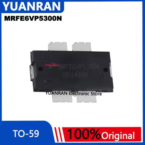 MRFE6VP5300NR1 MRFE6VP5300N MRFE6VP5300NR 1.8-600 MHz 300 W CW 50V WIDEBAND RF POWER LDMOS TRANSISTO