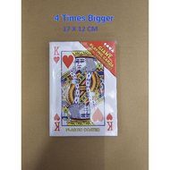 Giant Jumbo Poker Cards Casino Full Deck Oversized Playing Card A4 Size Poker Cards Big Size High Qu
