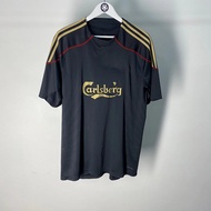 LAZADA !! เสื้อฟุตบอลลิเวอร์พูล ย้อนยุค ชุดเยือน ปี 2008/09 Liverpool Retro Jersey Away 2008/09