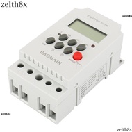 ZELTH Digital Timer, 12V LED Timer Switch, Durable 220V Display Relay 110V Electrical Device Timer E