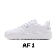 361 Degrees AF1 Unisex White Shoes Thick-Soled Casual Shoes 682116623