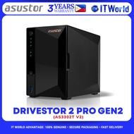 ASUSTOR AS3304T Quad-Core 1.7GHz 2GB DDR4 4-Bay NAS 2.5GbE Btrfs Support Network Attached Storage
