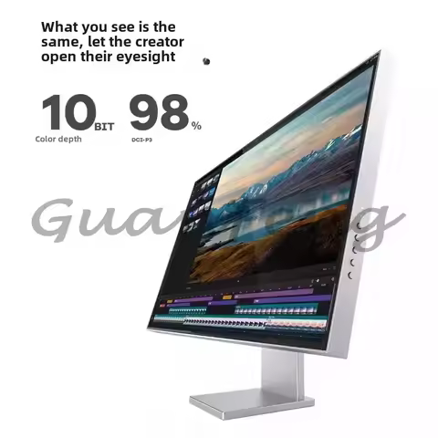 32 Inch 4K Monitor Professional Designer Screen Aluminum Alloy Body Mac External Extended Screen Typ