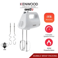 Kenwood 5-Speed HandMix Lite Hand Mixer | HMP30.A0WH HMP40.000GY (Mixers Whisking Blender Pengadun T