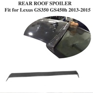 Carbon Fiber Rear Roof Spoiler For Lexus GS350 2012 2013 2014 2015 GS Bumper and F Sport Bumper Boot