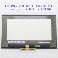 สัมผัสทำให้เป็นดิจิทัลประกอบหน้าจอ LCD ขนาด14.0นิ้วสำหรับ DELL Inspiron 14 5410 7415 2-In-1 P147G001 03RTCP