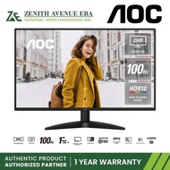 AOC Q27B36 27" QHD (2560x1440) 100Hz 1ms MPRT Ultra Narrow Bezel IPS Monitor Pre-Order!! | Monitor F