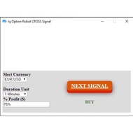 IQ OPTION CROSS SIGNAL ROBOT (Software)