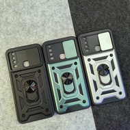 Vivo Y17 Y15 Y12 - SGFlip Army Ring Flip Lens Armor Case Shockproof