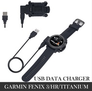 Garmin Fenix 3 HR Titannim USB Tata Charger Cable
