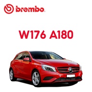 BREMBO Front Brake Pads (1 set) - Mercedes W176 A180