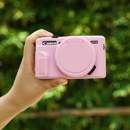 Soft Case Canon PowerShot G7X Mark II Premium G7X2/ - Anti-Scratch Anti-Slip Silicone, Lens Cap Incl