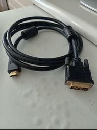 HDMI 轉 DVI 數據線