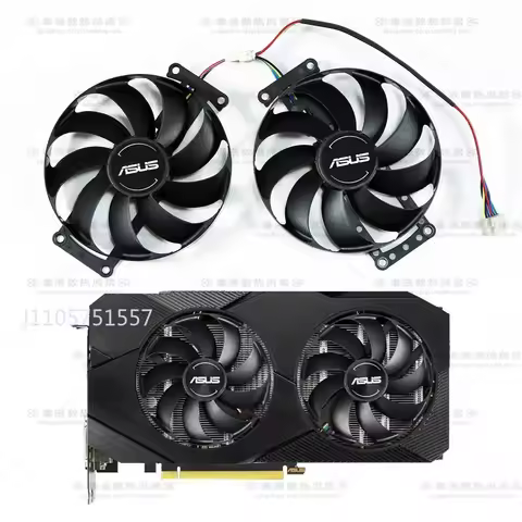 Fan FDC10H12S9-C for ASUS GTX 1660 1660S 1660Ti 2060S DUAL EVO Graphics Card